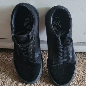 Vans size 2 black